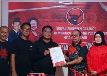 Indira, Mantan Kepala Dinas, dan Mantan Lurah Kembalikan Formulir Bakal Calon Wali Kota Makassar ke PDIP