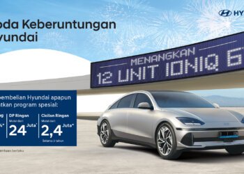 Hyundai Motors Indonesia Gelar Program Roda Keberuntungan Berhadiah Total 12 unit IONIQ 6
