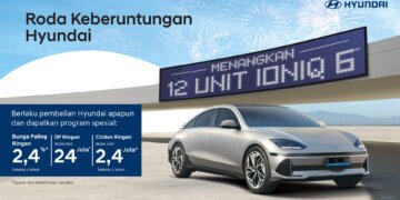 Hyundai Motors Indonesia Gelar Program Roda Keberuntungan Berhadiah Total 12 unit IONIQ 6