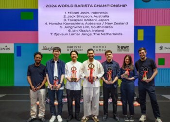 Selamat! 2024 World Barista Champion: Mikael Jasin, dari Indonesia