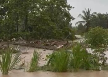 Banjir Bah di Sidrap, 11 Kecamatan Terdampak, 1 Tewas, Jembatan Putus