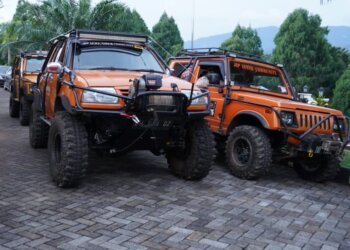 BNPB Gandeng Komunitas Off Road Kirim Logistik Korban Banjir dan Longsor