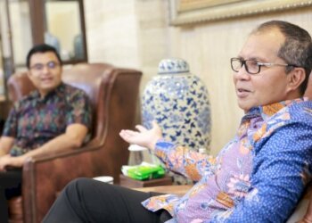 Konsulat Jenderal India, Dr. Shashank Vikram audiensi dengan Wali Kota Makassar