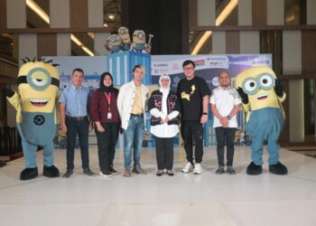 Dukung UMKM, Indira Yusuf Ismail Buka Bazar MTF Market Minions Land di Mal PIPO