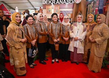 HUT Dekranas ke-44, Indira Yusuf Ismail Sambut Kunjungan Iriana Jokowi di Both Kerajinan Sulsel