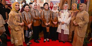 HUT Dekranas ke-44, Indira Yusuf Ismail Sambut Kunjungan Iriana Jokowi di Both Kerajinan Sulsel - Utama
