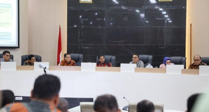 PJ Sekda Makassar Pimpin Rapat Persiapan ICE ke 20 dan Rakernas XVII Apeksi 2024 - Utama