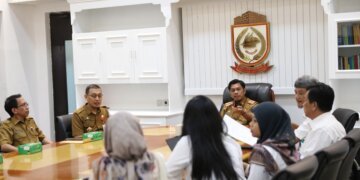 Fokus Tingkatkan Tata Kelola Manajemen Risiko, PJ Sekda Terima Kunjungan Asitensi BPKP Sulsel - Utama