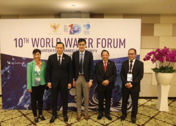 Danny Pomanto Satu Forum Bersama Menteri Tito dan AHY tentang Kebijakan Pemda Terhadap Air di 10th WWF 2024