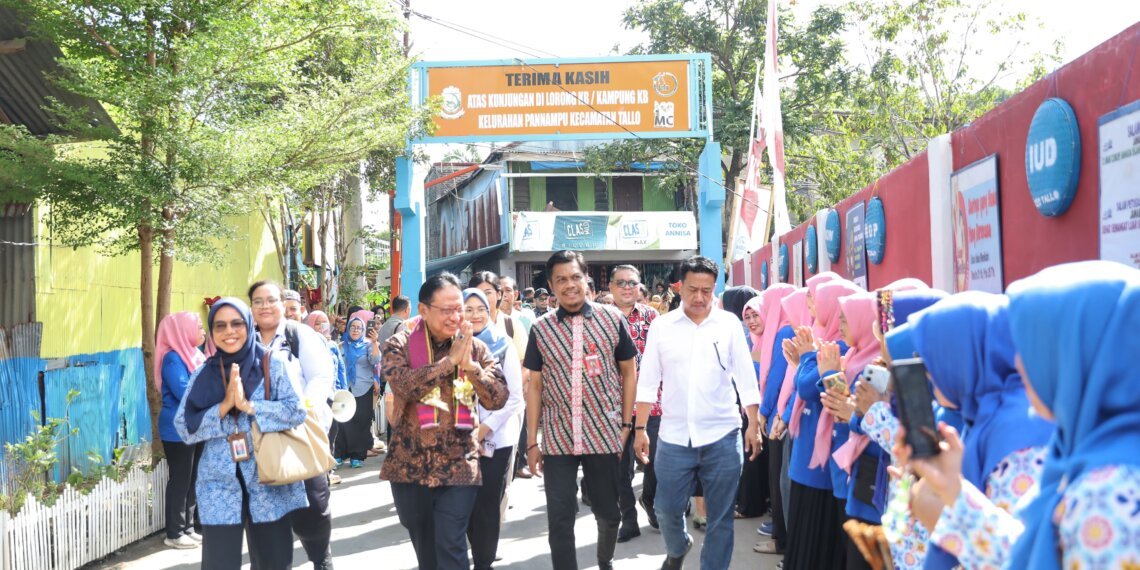 PJ Sekda Sambut Tim Verifikasi Kampung KB di Kecamatan Tallo