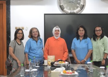 Indira Yusuf Ismail Apresiasi Rencana PWKI Bersih-bersih Kawasan Dermaga Kayu Bangkoa