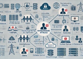 Review Titik-Titik Rawan Serangan Ransomware