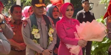 Dandim 1425 Jeneponto Bersama Forkopimda Sambut Kunjungan Kerja Kapolda SulSel