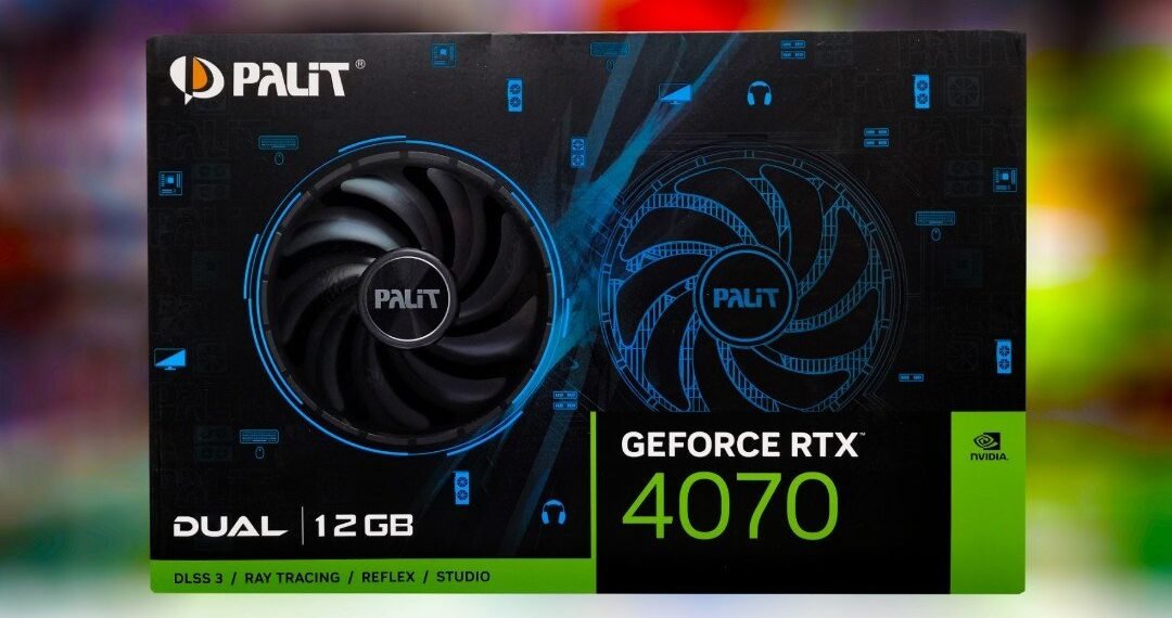 Performa Hebat dalam Ukuran Minimalis: Palit GeForce RTX 4070 Dual