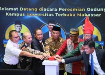 Diresmikan Menko PMK Muhajir Efendi, Danny Pomanto Harap Kehadiran Gedung Baru Universitas Terbuka Makassar Cetak SDM Berkualitas