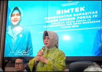Ketua TP PKK Makassar Dorong Kader Pokja IV di Kecamatan Mariso dan Ujung Pandang Cerdas Lewat Bimtek