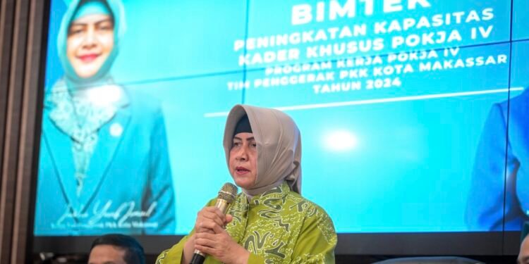 Ketua TP PKK Makassar Dorong Kader Pokja IV di Kecamatan Mariso dan Ujung Pandang Cerdas Lewat Bimtek - Featured
