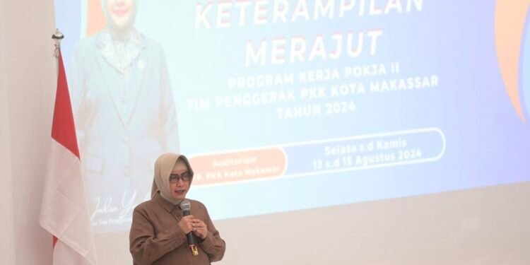 Pelatihan Merajut TP PKK Kota Makassar: Membangun Keterampilan, Menciptakan Peluang Usaha