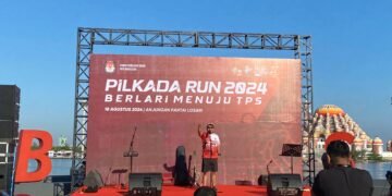 KPU Sulsel Gelar Pilkada Run 2024, Pecahkan Rekor MURI - Utama