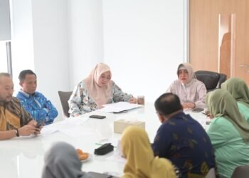 Indira Yusuf Ismail Pimpin Rapat Persiapan SMEP Tingkat Provinsi Bersama Kepala OPD