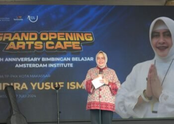 Indira Yusuf Ismail Resmikan Cafe Arts dan Meriahkan HUT ke 7 Amsterdam Institute