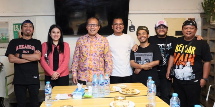 Wali Kota Danny Pomanto Gandeng Konten Kreator Sosialisasikan Program Pemkot Makassar - Featured