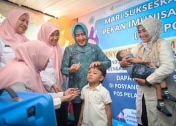 Polio Mengancam, Ketua TP PKK Makassar Tegaskan Pentingnya Imunisasi Balita