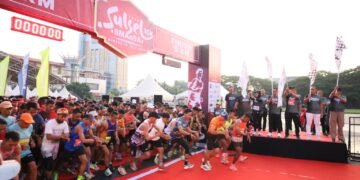 Danny Pomanto Lepas Peserta Sulsel Smansa 10K