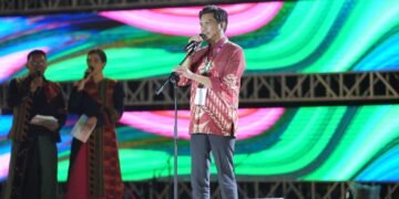Pj Sekda Firman Pagarra Launching Logo Makassar Fashion Week