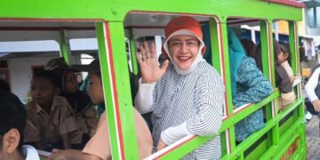 Maksimalisasi Program di Kepulauan, Ketua TP PKK Kota Makassar Tinjau Lorong PKK di Barang Lompo