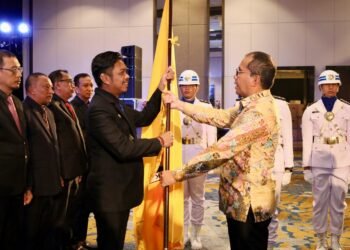 Firman Pagarra Resmi Dikukuhkan Sebagai Ketua IKAPTK Kota Makassar Periode 2024-2029