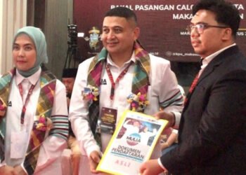 Deklarasi Meriah Appi-Aliyah: Ribuan Pendukung Padati Losari dan Kawal ke KPU