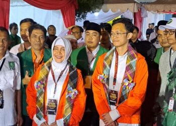 Relawan Pro IN Gelar Konvoi Besar Dukung Pasangan Indira-Ilham di Pilwakot Makassar