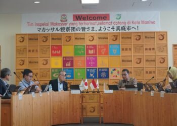 Makassar Jajaki Kerja Sama dengan Kota Maniwa Jepang untuk Penerapan Low Carbon City