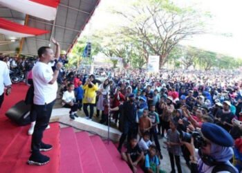 Andi Sudirman Sulaiman Ajak Warga Pangkep Aktif Bergerak dalam “Jalan Anti Mager