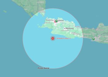Gempa Bumi M5,3 Guncang Sukabumi Sore Tadi: Warga Dihimbau Tetap Waspada