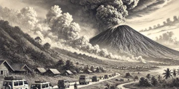 Wartakita Ilustrasi Letusan Gunung Lewotobi