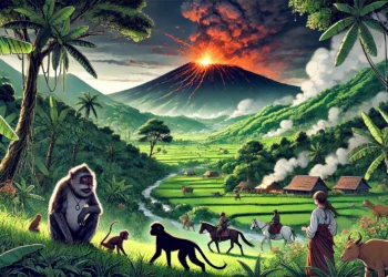 Wartakita Ilustrasi Letusan Gunung Marapi Sumatera Barat