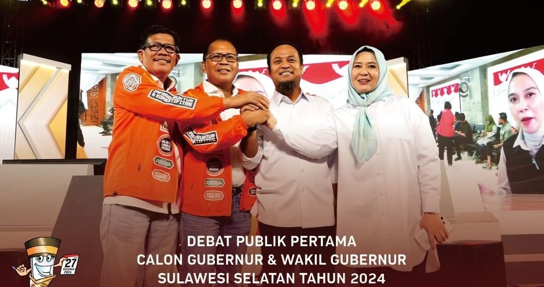 Wartakita Debat Cagub Sulsel 2024 A