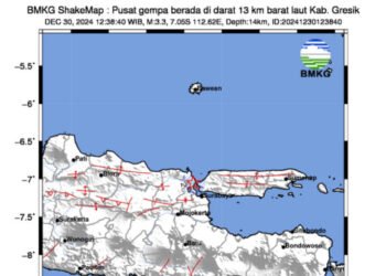 Wartakita Gempa Gresik 12 2024