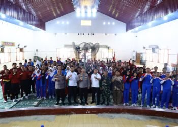 Gandeng Kapolrestabes berbagi inspirasi, PPI Kota Makassar Sukses Gelar Latihan Gabungan Paskibra