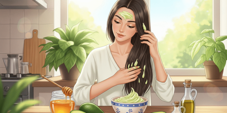 DIY Masker Rambut Alami untuk Rambut Lebih Berkilau - Featured