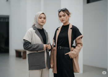 Memadukan Outerwear dengan Hijab dan Non-Hijab