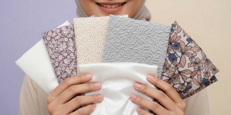 Tips Memilih Bahan Hijab yang Nyaman untuk Kulit Sensitif Tips Memilih Bahan Hijab yang Nyaman untuk Kulit Sensitif - Featured