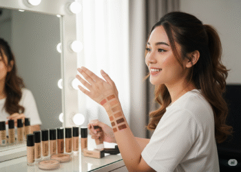 Tips Memilih Foundation Sesuai Warna Kulit Indonesia