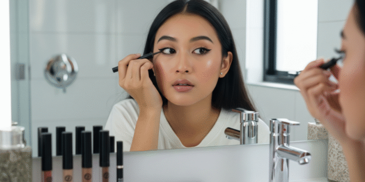 Trik Eyeliner Simpel untuk Mata terlihat Lebih Besar - Featured