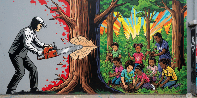 Ancaman Deforestasi dan Cara Mengatasinya - Featured