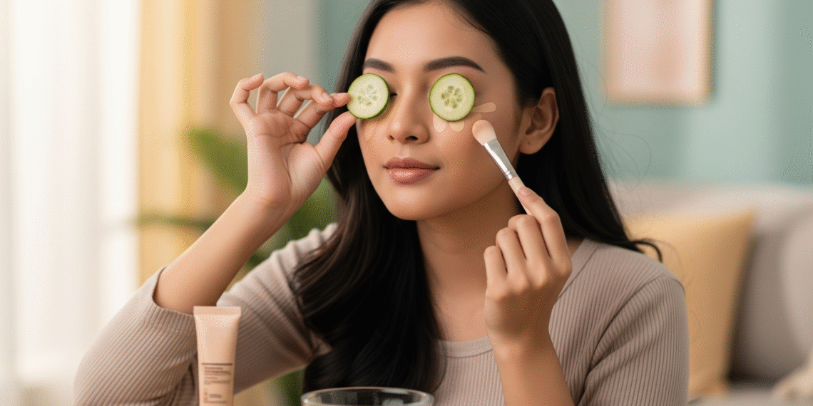 Cara Menghilangkan Mata Panda Solusi Alami, Trik Makeup, dan Pilihan Concealer Terbaik