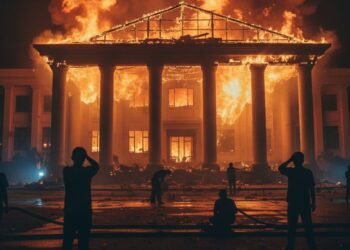 Tragedi Pilu di Jantung Makassar: Empat Nyawa Melayang dalam Kobaran Api Gedung DPRD