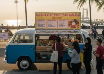 Bisnis Nasi Padang Keliling Pakai Minibus: Peluang Cuan Cerdas di Tengah Kota